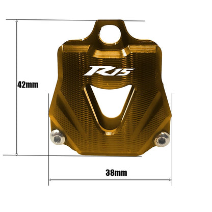 MOTO GENIUS CNC Aluminum Key Shell Case Cover for R15 V1 V2 V3 V4 Motorbike | Premium Protection with Stylish Finish ()