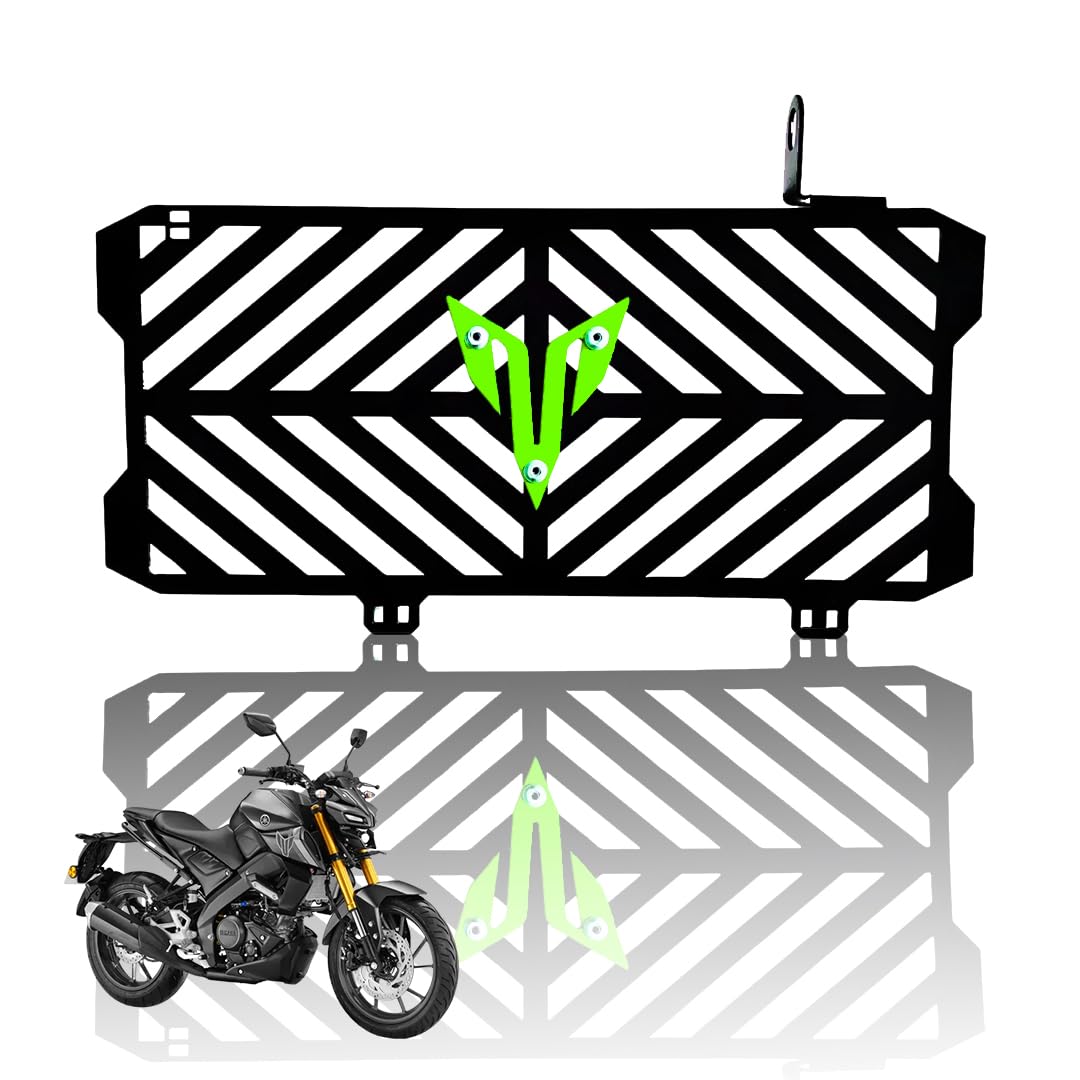 MOTO GENIUS Radiator Guard for MT 15 | Durable Metal Protector |Essential Accessory for Motorcycle Radiator Protection ()