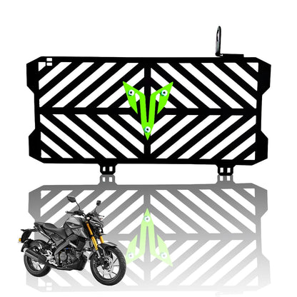 MOTO GENIUS Radiator Guard for MT 15 | Durable Metal Protector |Essential Accessory for Motorcycle Radiator Protection ()
