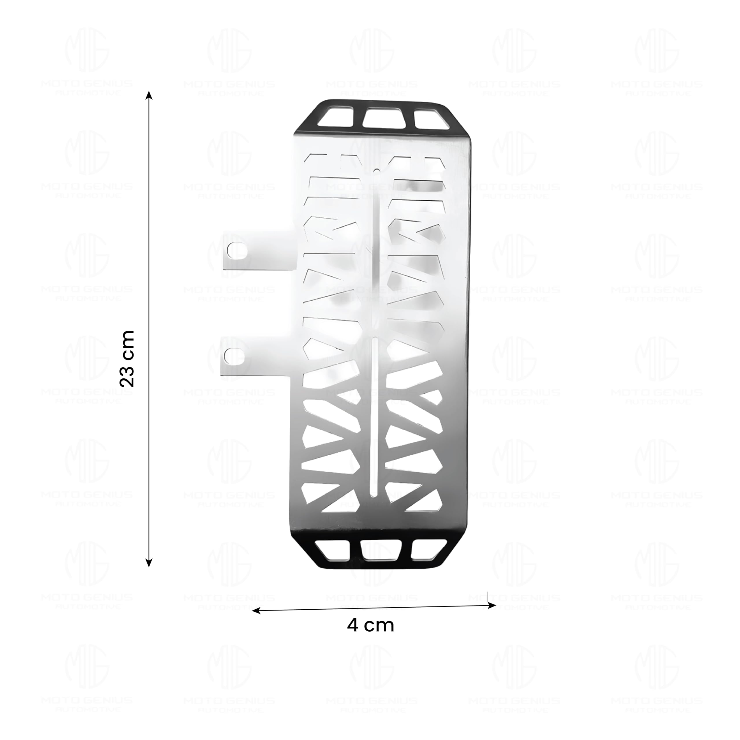 MOTO GENIUS Radiator Guard for RE Himalayan BS3/BS4/BS6/Scram Motorbike | Durable Stainless Steel Protector |Essential Accessory for Motorcycle Radiator Protection (Himalayan)