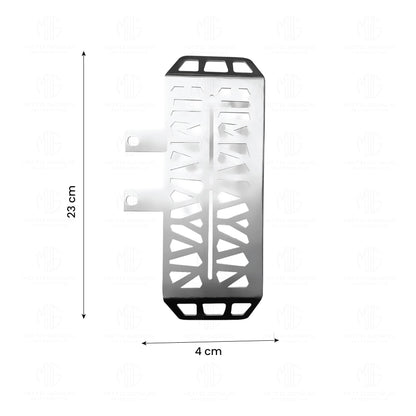 MOTO GENIUS Radiator Guard for RE Himalayan BS3/BS4/BS6/Scram Motorbike | Durable Stainless Steel Protector |Essential Accessory for Motorcycle Radiator Protection (Himalayan)
