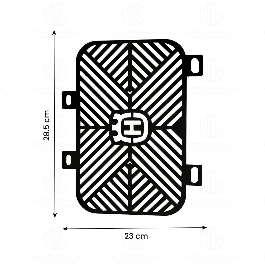 Radiator Guard for Svartpilen or Vitpilen 250 | Durable Metal Protector | Essential Accessory for Motorcycle Radiator Protection | Compatible with Svartpilen or Vitpilen 250