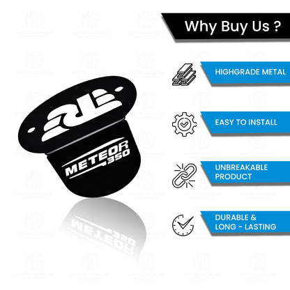 MOTO GENIUS Meteor Front Disc Brake Fluid Reservoir Oil Cap for Bike Replacement for Enhanced Durability and Performance (Pack of 1) ()