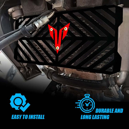 MOTO GENIUS Radiator Guard for MT 15 | Durable Metal Protector |Essential Accessory for Motorcycle Radiator Protection ()