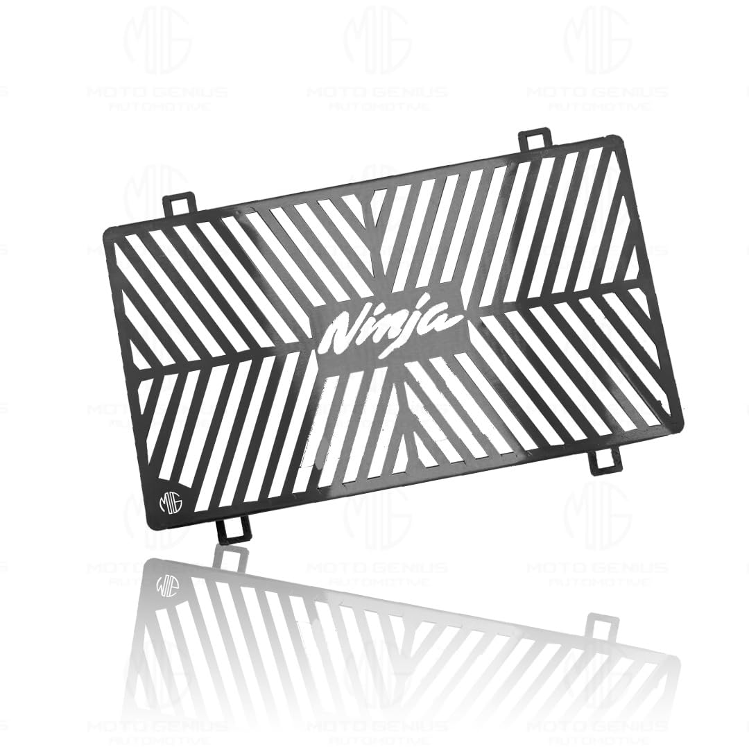 MOTO GENIUS Stainless Steel Rear Brake Oil Container Guard for Meteor 350, Durable & Stylish Protection ()