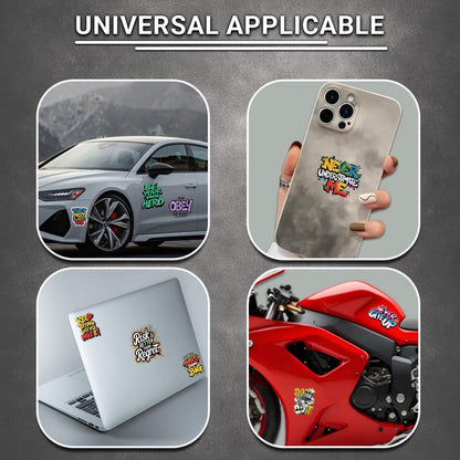 animal bike car laptop helmet 3d vinyl sticker waterproof decal for laptop bike car helmet