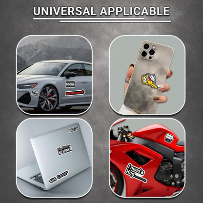 animal bike car laptop helmet 3d vinyl sticker waterproof decal for laptop bike car helmet