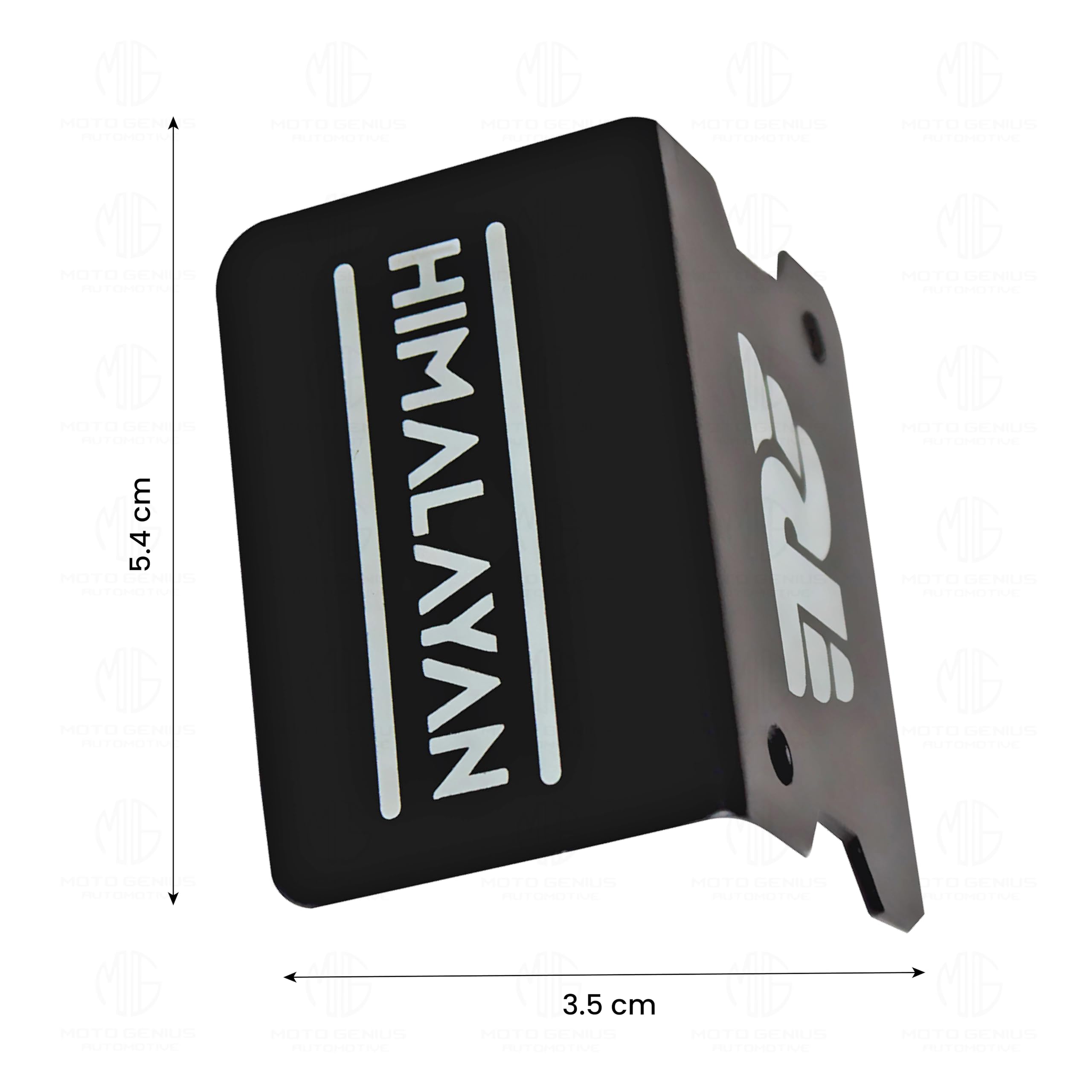 MOTO GENIUS Stainless Steel Front Disc Brake Fluid Reservoir Oil Cap for RE Himalayan BS3/BS4/BS6/Scram Motorbike | Replacement for Enhanced Durability and Performance