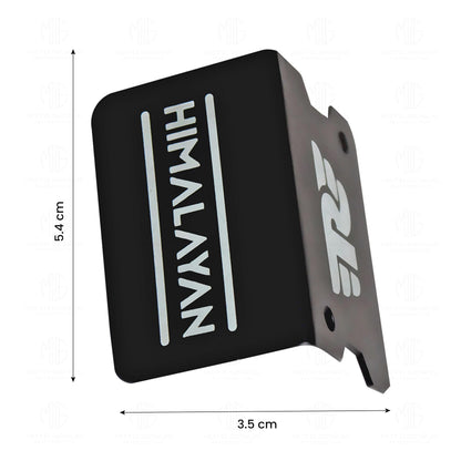 MOTO GENIUS Stainless Steel Front Disc Brake Fluid Reservoir Oil Cap for RE Himalayan BS3/BS4/BS6/Scram Motorbike | Replacement for Enhanced Durability and Performance