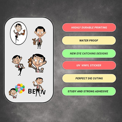 animal bike car laptop helmet 3d vinyl sticker waterproof decal for laptop bike car helmet
