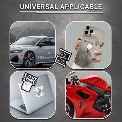 animal bike car laptop helmet 3d vinyl sticker waterproof decal for laptop bike car helmet