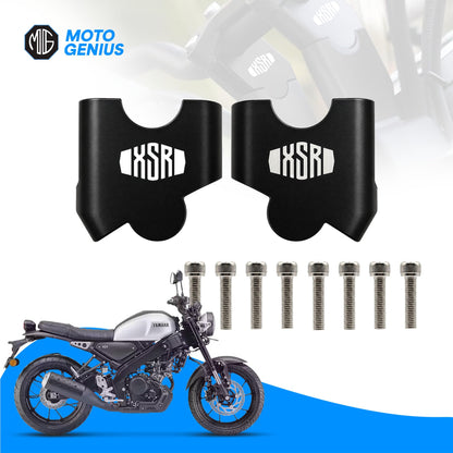 Aluminium Angular Handle Riser Clamp for XSR 155 Series | Adjustable Height & Reach Anti-Rust Anodized Handlebar Extender