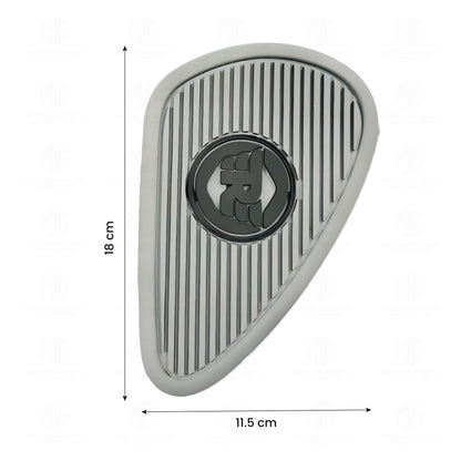 MOTO GENIUS Silicone Tank Pads for Hunter | Premium Tank Protection Pads |Anti-Slip and Scratch-Resistant Design |Stylish and Durable (Pack of 2) ( )