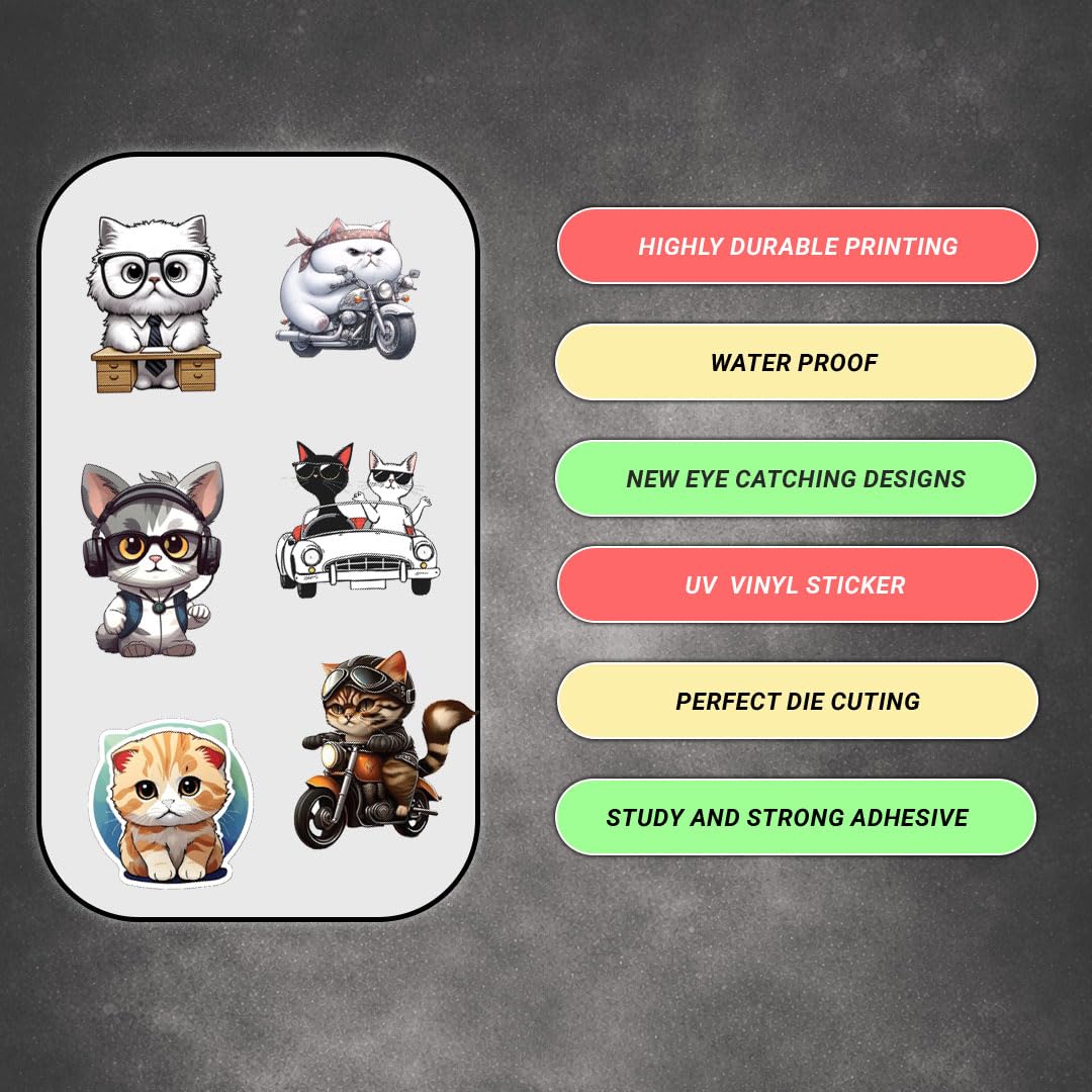 animal bike car laptop helmet 3d vinyl sticker waterproof decal for laptop bike car helmet