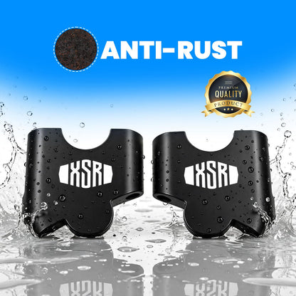 Aluminium Angular Handle Riser Clamp for XSR 155 Series | Adjustable Height & Reach Anti-Rust Anodized Handlebar Extender