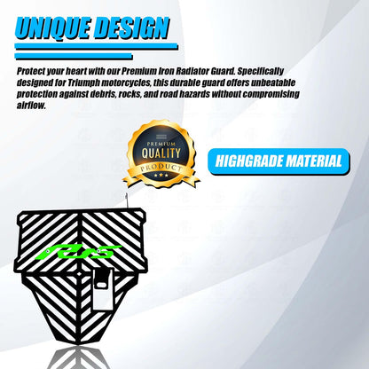 MOTO GENIUS Radiator Guard for R15 V3 | Durable Metal Protector |Essential Accessory for Motorcycle Radiator Protection ( )
