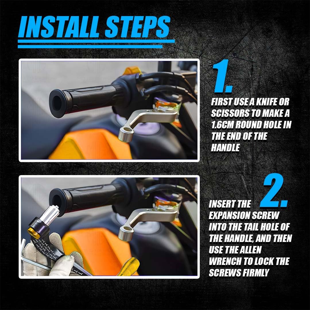 MOTO GENIUS 3D Design Universal CNC Handlebar Brake Clutch Lever Protector Guard for Motorcycles & Bikes | Durable and Stylish ()