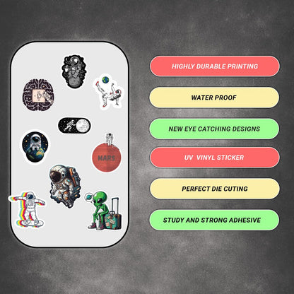 animal bike car laptop helmet 3d vinyl sticker waterproof decal for laptop bike car helmet