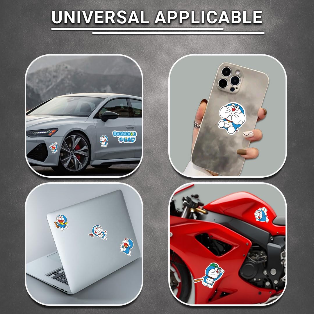 animal bike car laptop helmet 3d vinyl sticker waterproof decal for laptop bike car helmet
