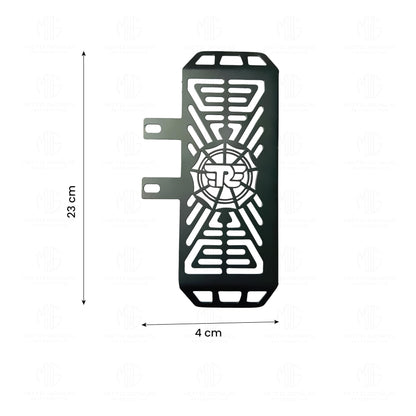MOTO GENIUS Radiator Guard for Himalayan BS3/BS4/BS6/Scram Motorbike | Durable Metal Protector |Essential Accessory for Motorcycle Radiator Protection (Himalayan)
