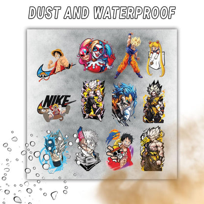 animal bike car laptop helmet 3d vinyl sticker waterproof decal for laptop bike car helmet