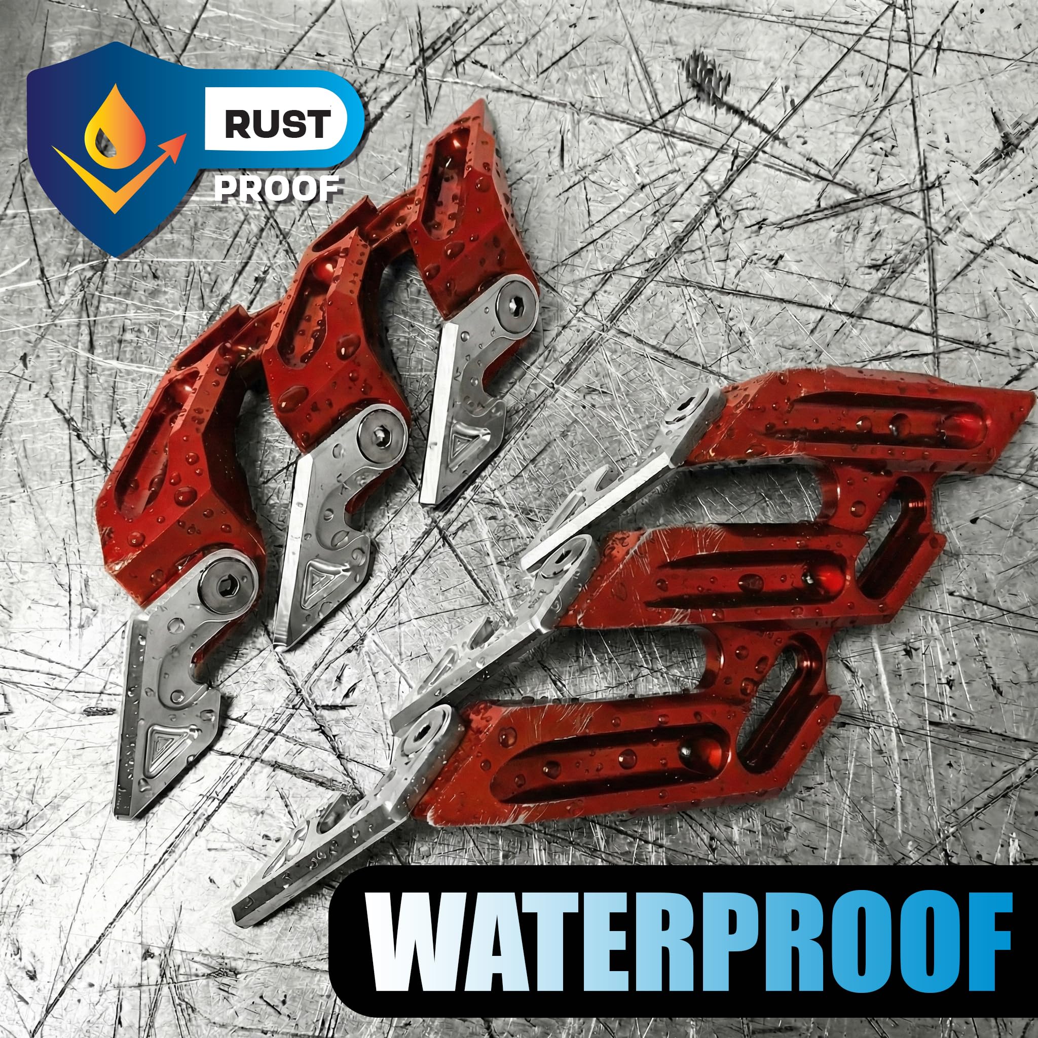 Universal  Shocker Protector for Motorbikes | Front Fork Fender Guard | Anti-Fall Slider Protection | Durable & Easy Fit