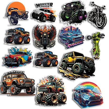 animal bike car laptop helmet 3d vinyl sticker waterproof decal for laptop bike car helmet