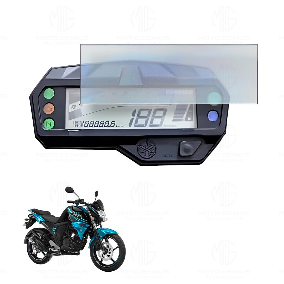 9H Hardness Speedometer Screen Protector for FZ V2 | Scratch Guard & Anti Glare Film - Moto Genius