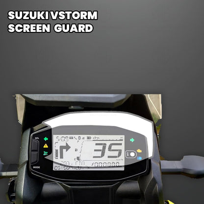 9H Nano Glass Screen Protector for Suzuki V-Strom Speedometer, Anti-Scratch, Anti Fingerprint, HD Clear Protection Film-Transparent - Moto Genius