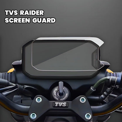 9H Nano Glass Screen Protector for TVS NTORQ Speedometer, Scratch Resistant, Anti Fingerprint, HD Clarity, Easy Application-Transparent - Moto Genius