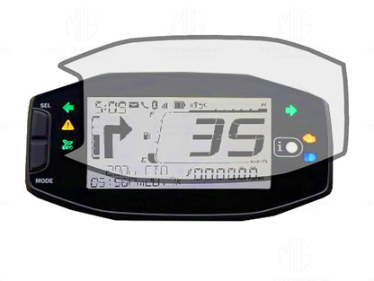 9H Nano Glass Speedometer Screen Guard Protector for Suzuki Access 125, Avenis 125, Burgman Street 125 | Scratch Resistant, Anti-Fingerprint, Bubble Free - Moto Genius