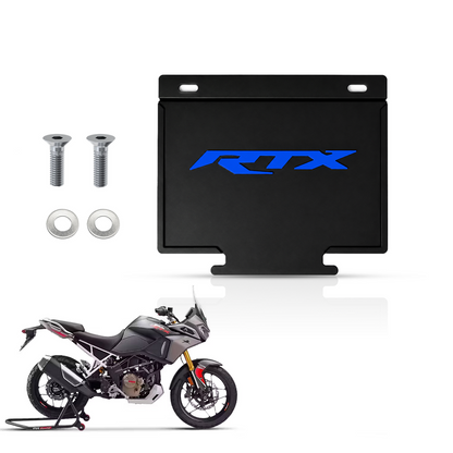 Apache RTX Mud Flap Flexible Rubber Bike Mudguard Rear Fender Protector, Weather Resistant Splash Guard for Dirt, Mud & Water