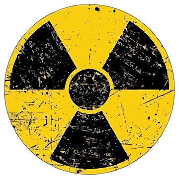 Atom Icon warning