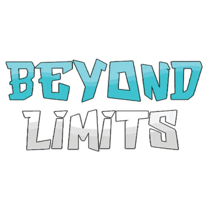 Beyond-Limits 3D Vinyl Sticker Waterproof Decals for Motorcycle, Helmet & Laptop | Edgy Aesthetic Stickers for Bikes and cars