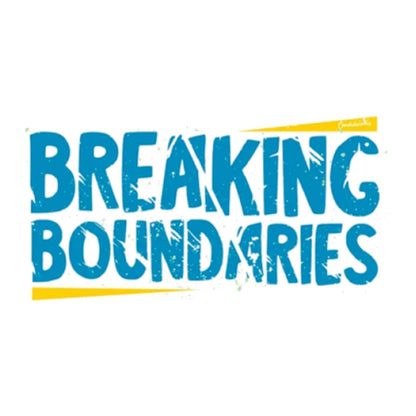 Breaking-Boundaries 3D Vinyl Sticker Waterproof Decals for Motorcycle, Helmet & Laptop | Edgy Aesthetic Stickers for Bikes and cars