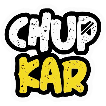 Chup kr Sticker