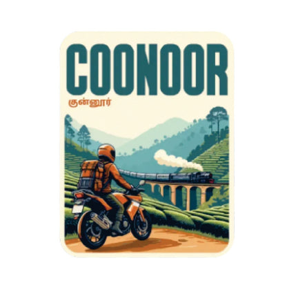Coonoor 3D Vinyl Sticker Waterproof Decals for Motorcycle, Helmet & Laptop | Edgy Aesthetic Stickers for Bikes and cars