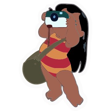 Photographer girl Sticker