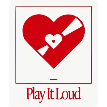 Play It Loud Sticker