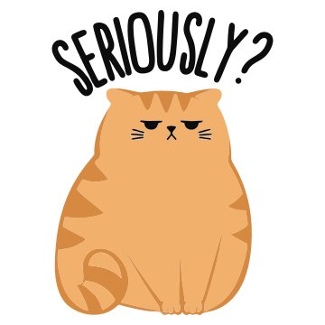 Serously Sticker