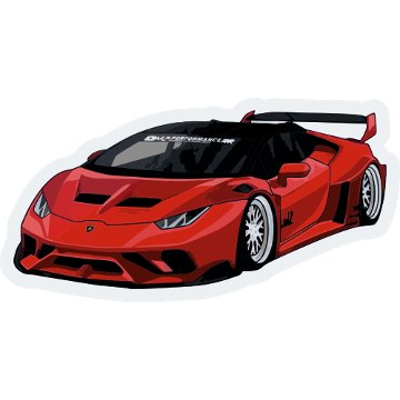 Sports Car Red