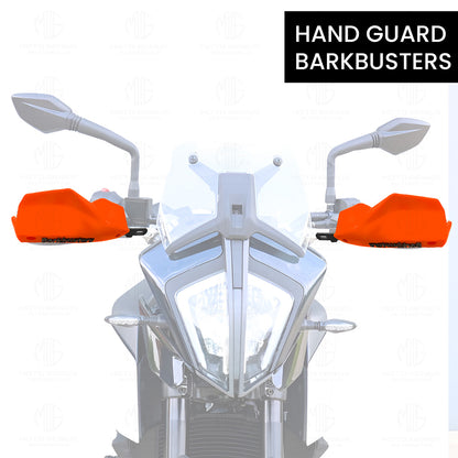 Universal Bike Hand Guards Protectors | Made for Hand Safety While Riding All Motorcycle - (Black)