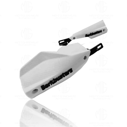 Universal Bike Hand Guards Protectors | Made for Hand Safety While Riding All Motorcycle - (Black)