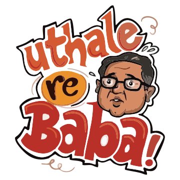 Uthale re Baba Sticker