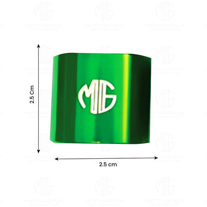 Adjustable Handle Riser for Dominar Motorbike | Enhances Comfort and Control | Height Riser Clamp Compatible with Dominar 250 & 400-Green - Moto Genius