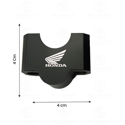 Adjustable Handle Riser for Honda CB Motorbike | Enhances Comfort and Control | Height Riser Clamp Compatible with Honda CB 350 / RS350 / Hornet Motorbike-Black - Moto Genius