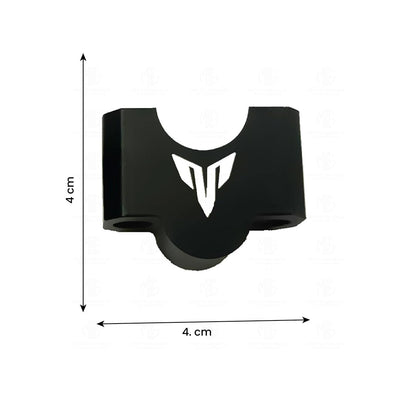 Adjustable Handle Riser for MT 15 Motorbike | Enhances Comfort and Control | Height Riser Clamp Compatible with MT 15-Black - Moto Genius
