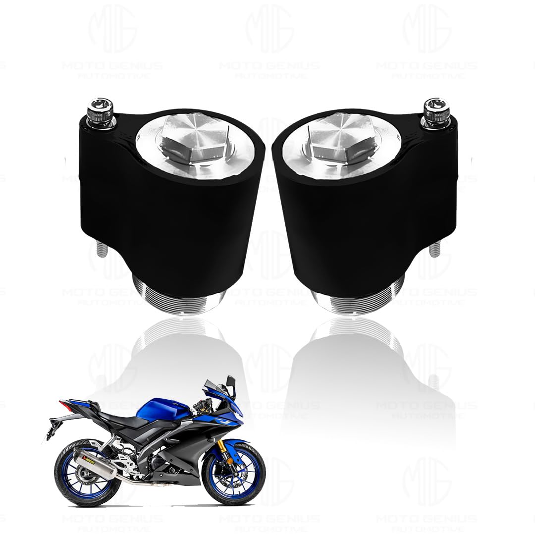 Adjustable Handle Riser for R15 V3 Motorbike | Enhances Comfort and Control | Height Riser Clamp Compatible with R15 (2 Inch) - Moto Genius