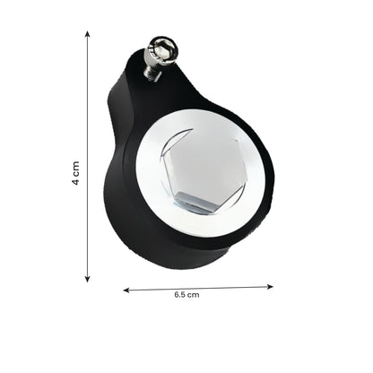 Adjustable Handle Riser for R15 V3 Motorbike | Enhances Comfort and Control | Height Riser Clamp Compatible with R15-Black - Moto Genius