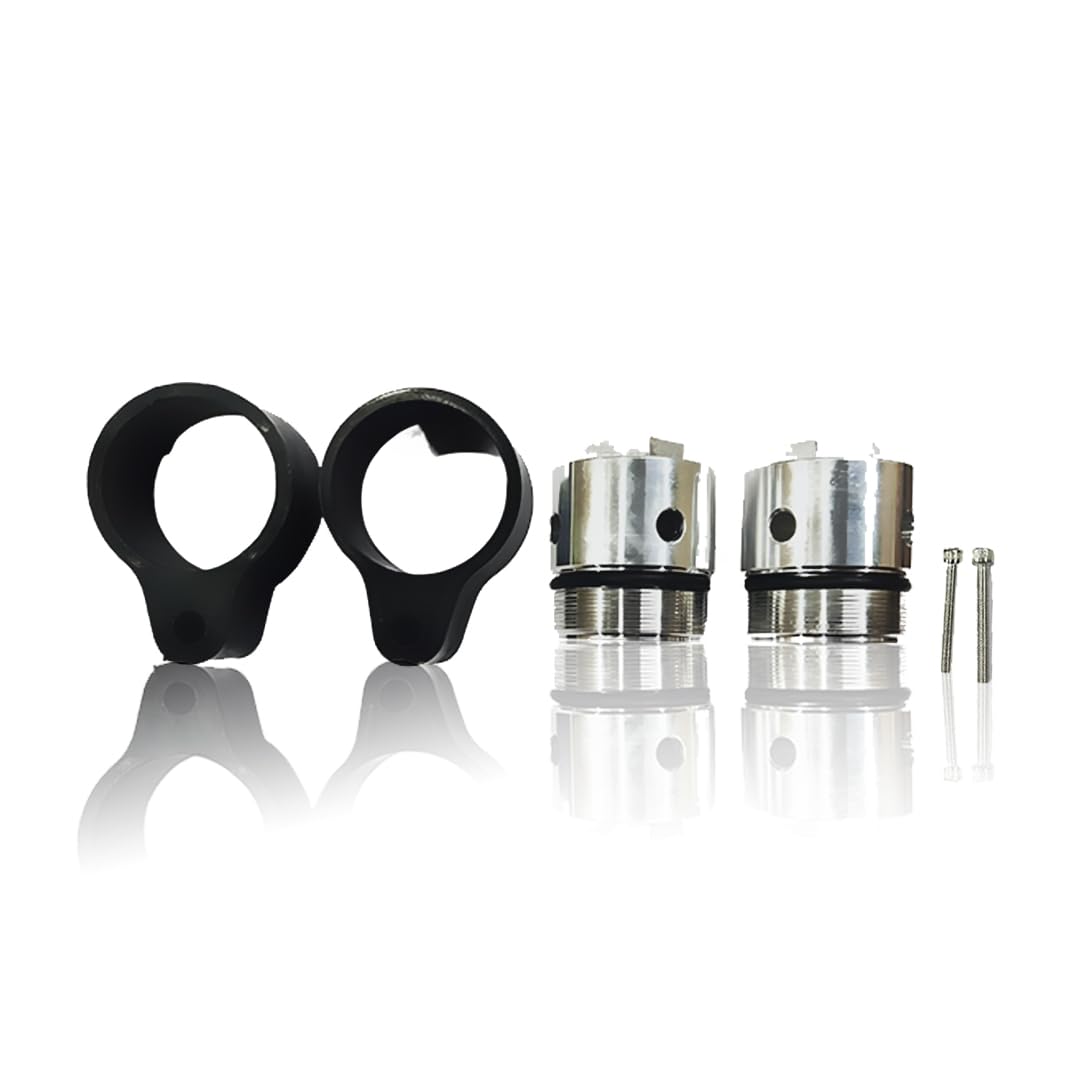 Adjustable Handle Riser for R15 V3 Motorbike | Enhances Comfort and Control | Height Riser Clamp Compatible with R15-Black - Moto Genius